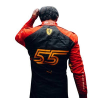 2023 Carlos Sainz Ferrari F1 Spain GP Replica Race Suit Dash Racegear product image 4