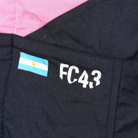 Franco Colapinto FC43 and Argentina flag detail on the 2026 Alpine F1 race suit – Dash Racegear.
