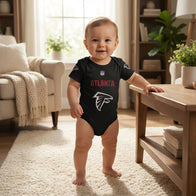 Atlanta Baby Jumpsuit lifestyle view for baby sports fans