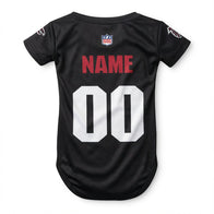 Atlanta Baby Jumpsuit back view baby onesie by Dash Racegear
