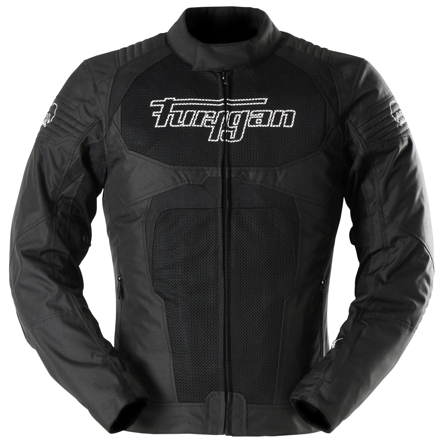 Furygan WB-08 2in1 Vented+ Textile Jacket - Black / White by Furygan - clearance motorcycle jacket