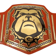 Georgia Bulldog Championship Inspired Title belt - 1 | Dash Racegear