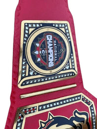 Georgia Bulldog NFL American Football Championship Belt - 3 | Dash Racegear