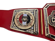 Georgia Bulldogs Super Bowl NFL Championship Inspired Title Belt - 2 | Dash Racegear