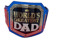 World Greatest Dad Championship Title Belt Inspired - 3 | Dash Racegear