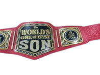 World Greatest Son Championship Title Belt Inspired - 3 | Dash Racegear