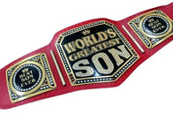 World Greatest Son Championship Title Belt Inspired - 4 | Dash Racegear