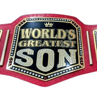 World Greatest Son Championship Title Belt Inspired - 1 | Dash Racegear