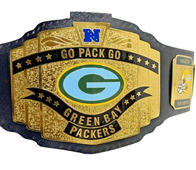 Green Bay Packers NFL Championship Wrestling Belt Brass Alloy - 1 | Dash Racegear