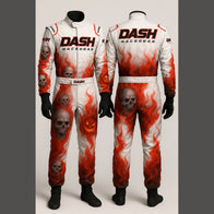 Inferno Skull Halloween Race Suit by Dash Racegear, product gallery view 2 of 2