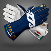 ITALIA Type-2 Navy/White/Red - Glove | DASH RACEGEAR