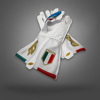 ITALIA Type-3 White/Blue - Glove | DASH RACEGEAR