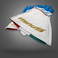 ITALIA Type-3 White/Blue - Glove | DASH RACEGEAR