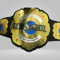 IWGP OPEN WEIGHT NEVER SIX MEN TAG TEAM WRESTLING CHAMPIONSHIP BELT REPLICA - image 1 | DASH RACEGEAR