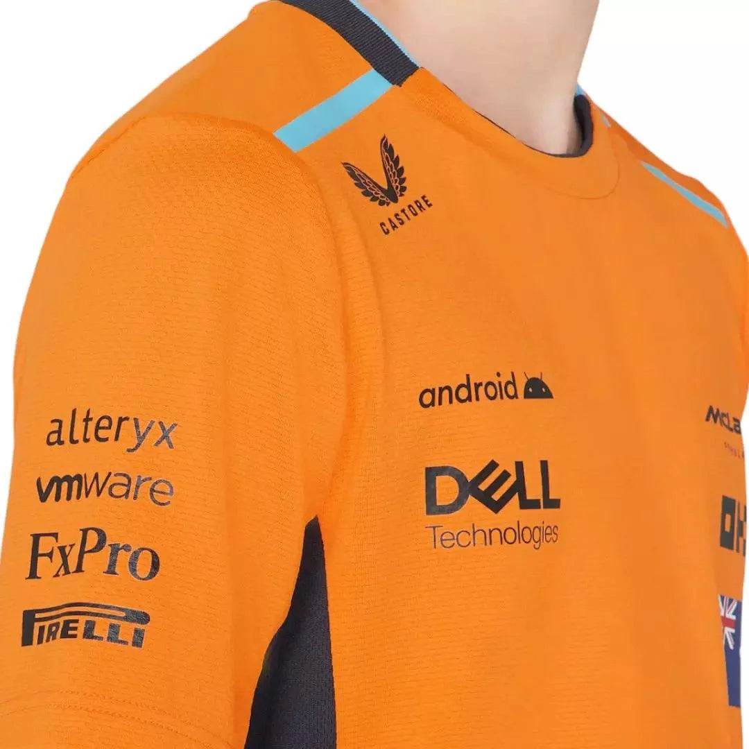 JUNIOR McLAREN REPLICA SET UP T-SHIRT OSCAR PIASTRI - Dash Racegear Store