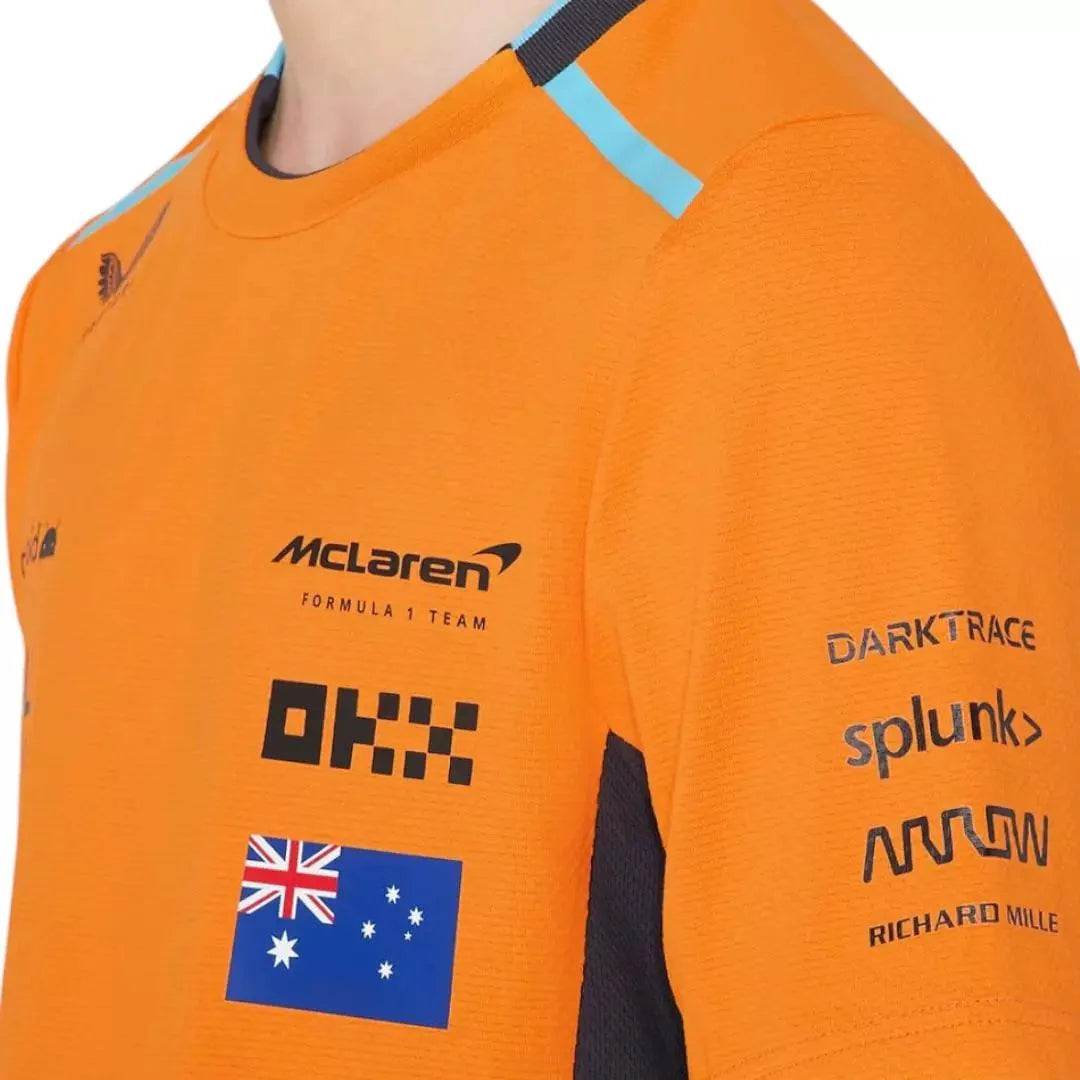JUNIOR McLAREN REPLICA SET UP T-SHIRT OSCAR PIASTRI - Dash Racegear Store