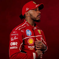 2025 Lewis Hamilton Ferrari F1 Replica Race Suit Dash Racegear product image 1