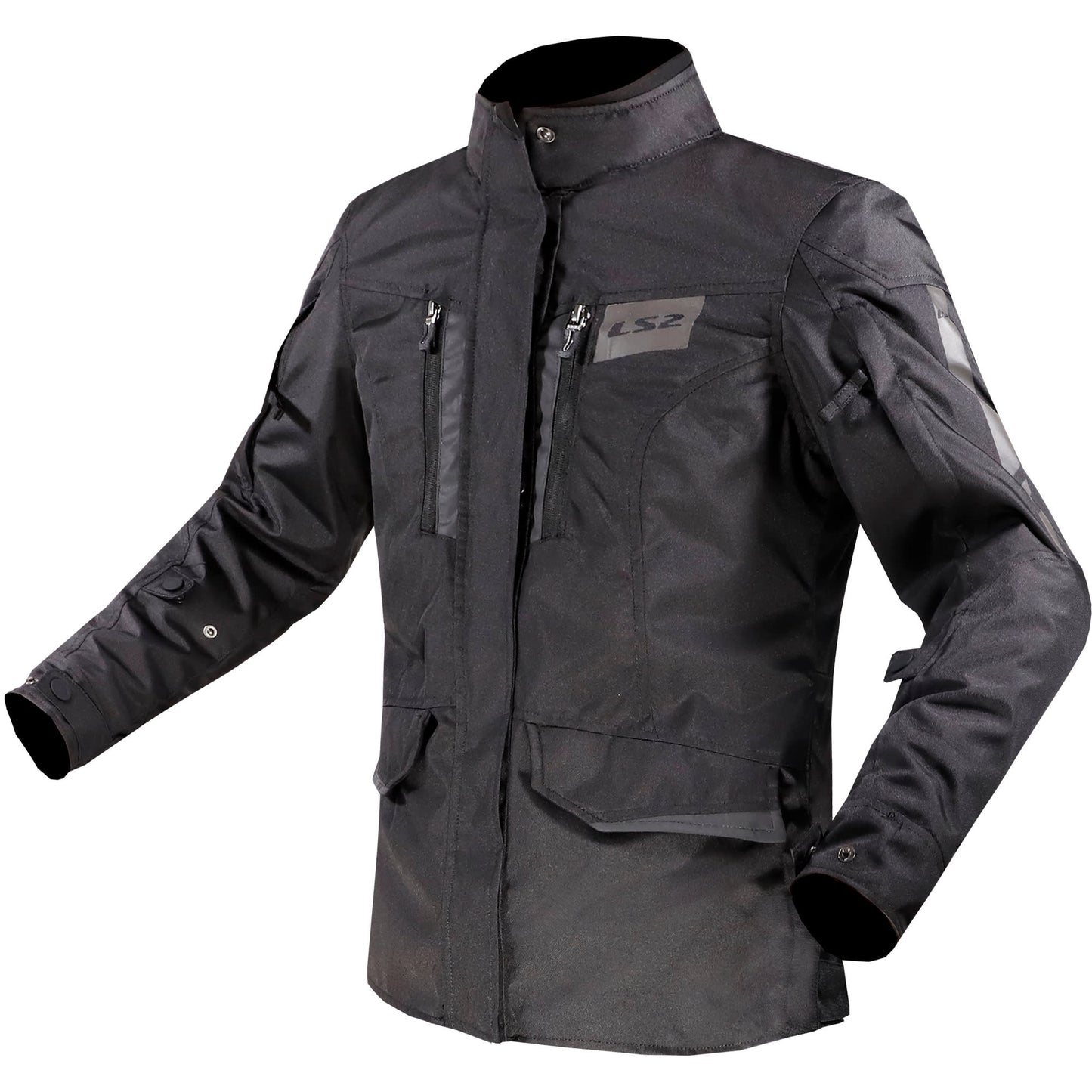 LS2 Ladies Metropolis Evo Textile Jacket - Black by LS2 - clearance motorcycle jacket