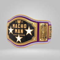 MACHO MAN RANDY SAVAGE LEGACY WRESTLING CHAMPIONSHIP COLLECTOR’S TITLE BELT - image 3 | DASH RACEGEAR