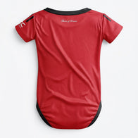 25/26 Manchester United Baby Bodysuit back view baby onesie by Dash Racegear