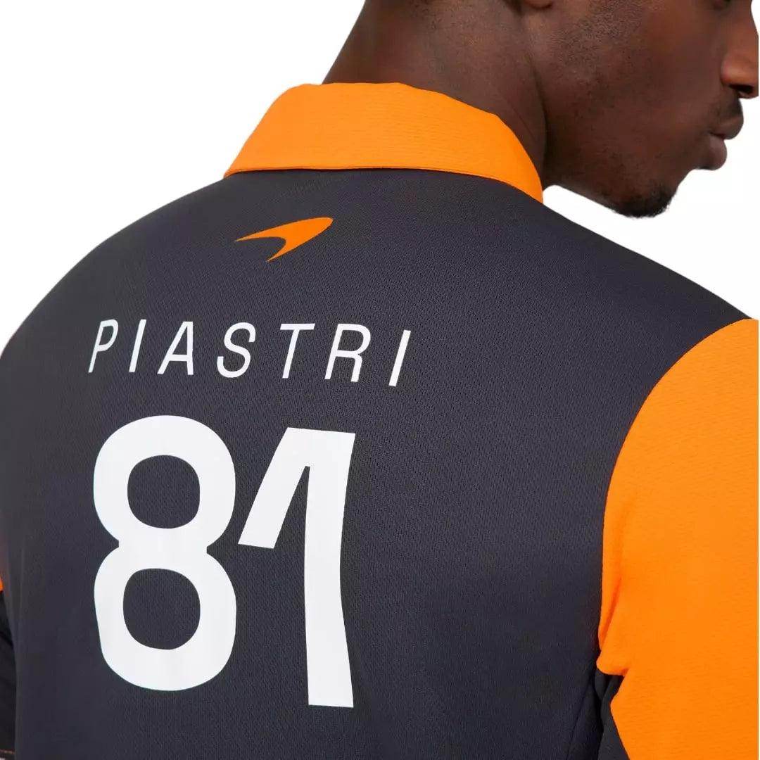 MENS McLAREN REPLICA POLO SHIRT OSCAR PIASTRI - Dash Racegear Store