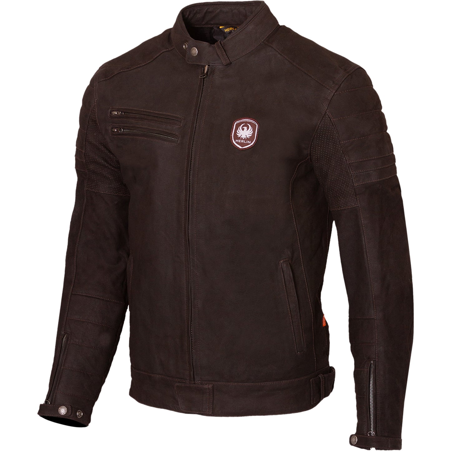 Merlin Alton II D3O Leather Jacket - Oxblood by Merlin - clearance motorcycle jacket