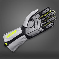 MNS-1 Gray/Fluo-Yellow - Glove | DASH RACEGEAR