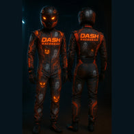 Neon Phantom Circuit Halloween Race Suit by Dash Racegear, product gallery view 1 of 2