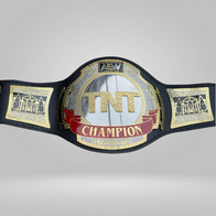 NEW AEW TNT BELT WRESTLING CHAMPIONSHIP BLACK LEATHER REPLICA BELT - image 3 | DASH RACEGEAR