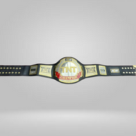 NEW AEW TNT BELT WRESTLING CHAMPIONSHIP BLACK LEATHER REPLICA BELT - image 4 | DASH RACEGEAR