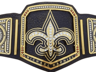 Nfl Custom New Orleans Saints Championship Wrestling Belt - 1 | Dash Racegear