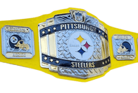 NFL Pittsburgh Steelers Super Bowl Championship Title Belt Football - 1 | Dash Racegear