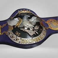 NWA International Tag Team Championship Belt Japan Wrestling Association Inoki - image 1 | DASH RACEGEAR