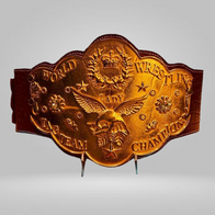 NWA National Wrestling Alliance World Women’s Tag Team Championship Belt WWF Mae - image 2 | DASH RACEGEAR