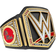 Ole Miss Rebels WWE Championship Inspired Title Belt - 3 | Dash Racegear
