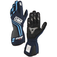 ONE EVO-X GLOVES FIA 8856-2018 Blue Navy - Cyan