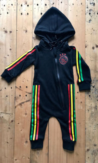 Sale! Fan Edition AJAX soccer Anorak onesie | 3 little birds |... - baby & toddler outfit image 1