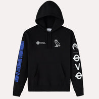 OVO Night Tube Black Graphic Hoodie Hoodie unisex front product view | Dash Racegear — OVO Night Tube Black Graphic Hoodie – Limited Edition Streetwear