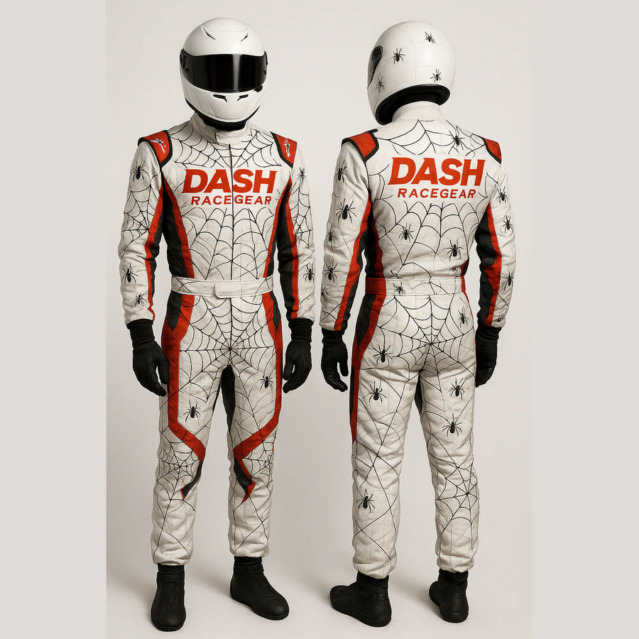 Phantom Spider Web Halloween Race Suit by Dash Racegear, product gallery view 1 of 2