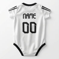Real Madrid Baby Bodysuit 24/25 back view baby onesie by Dash Racegear