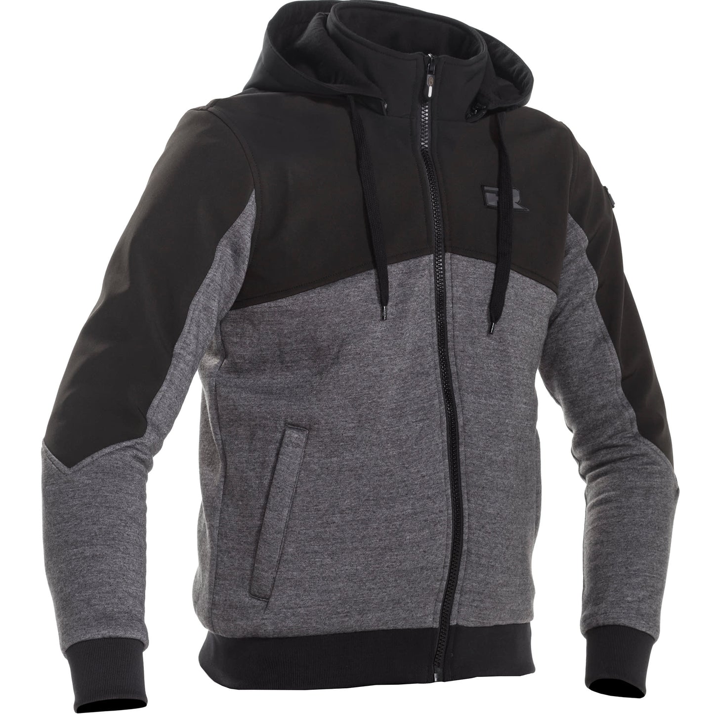 Richa Titan Core Hoodie - Black / Grey by Richa - clearance motorcycle jacket