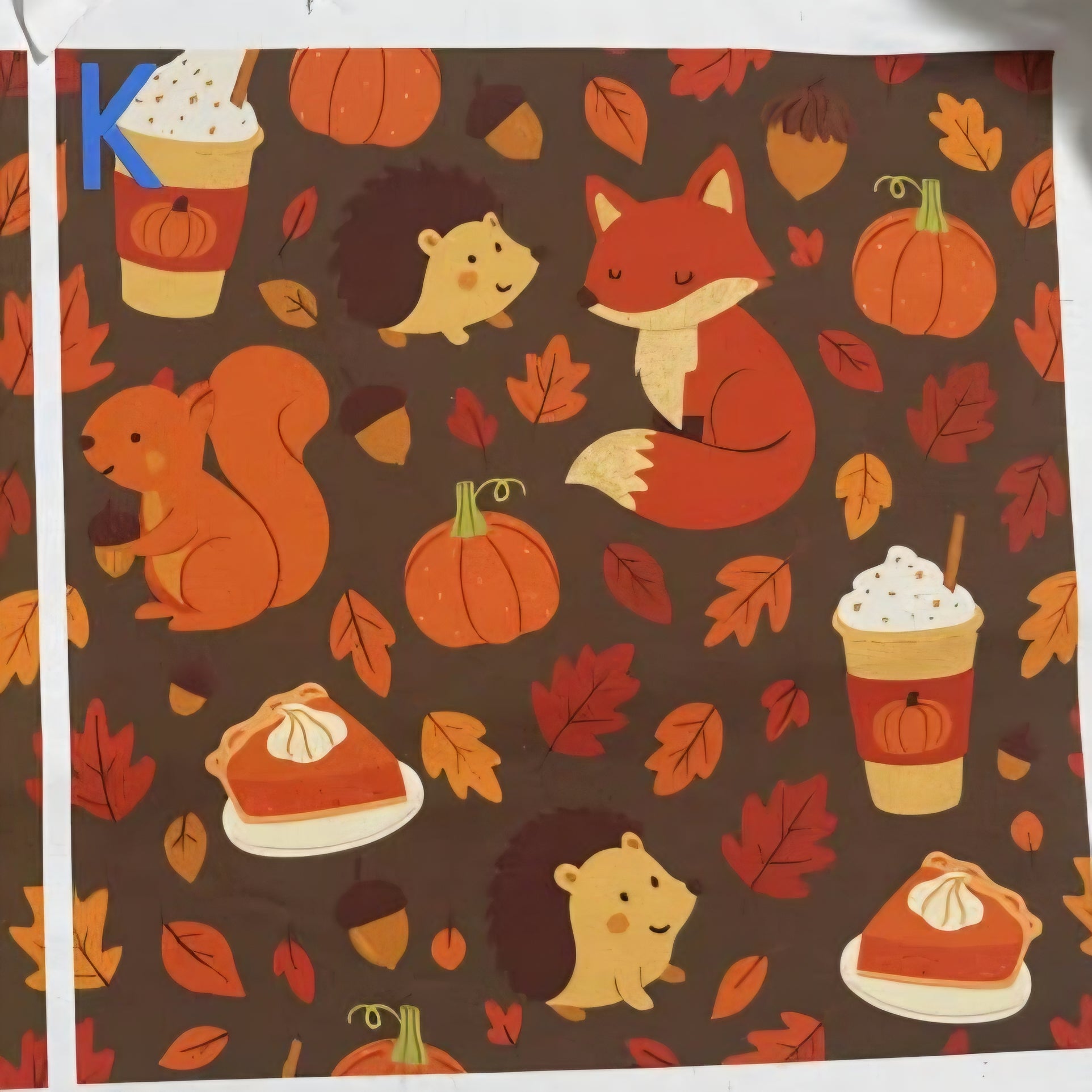 Pre-Order: Pumpkin Spice Critters Exclusive Leggings - High-quality Handcrafted Vibrant