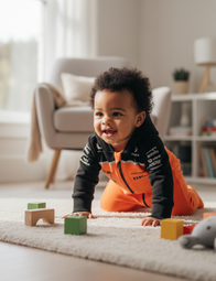 F1 McLaren baby Anorak Jumpsuit | Lando Norris | Oscar Piastri - baby & toddler outfit image 4