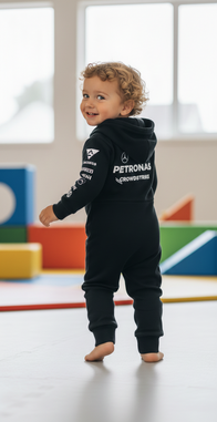Mercedes Racing F1 Limited Edition Baby Anorak Jumpsuit 100% cotton - baby & toddler outfit image 8