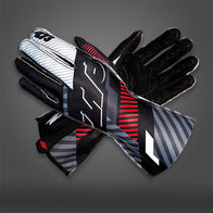 RS273 Black/White/Red EXTERNAL Seam - Glove | DASH RACEGEAR