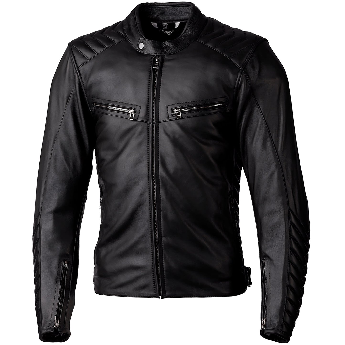 RST Roadster 3 CE Leather Jacket - Black by RST - clearance motorcycle jacket