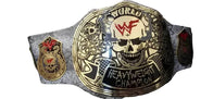 Unique WWF White Snake Skin Smoking Skull Champion Belt - 1 | Dash Racegear