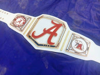 New Custom Alabama Crimson Tide Wrestling Leather Belt 2mm Brass - 3 | Dash Racegear