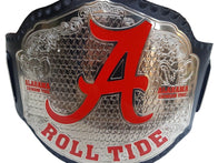 New Alabama Roll Tide Championship Belt Adult Size 2mm Brass - 1 | Dash Racegear