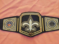 Nfl Custom New Orleans Saints Championship Wrestling Belt - 3 | Dash Racegear